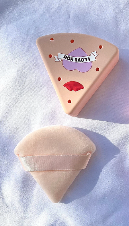 cute pink girl make up
make up must have
make up for girls
triangle powder puff
gifts for girls
cute cosmetic gift
cosmetic powder puff
triangle powder puff case