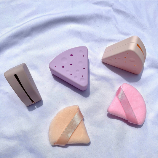 cute pink girl make up
make up must have
make up for girls
triangle powder puff
gifts for girls
cute cosmetic gift
cosmetic powder puff
triangle powder puff case
